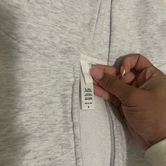 ❌SOLD❌ Skims Cotton Fleece Zip Up Hoodie - Picture 2 of 3